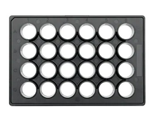德國(guó)艾本德(Eppendorf)Cell Imaging Plates，帶板蓋，黑色底透，平底無(wú)菌、無(wú)熱原,無(wú)RNase和DNase,無(wú)人類和細(xì)菌DNA。無(wú)細(xì)胞毒素,24孔細(xì)胞成像培養(yǎng)板,25μm薄膜