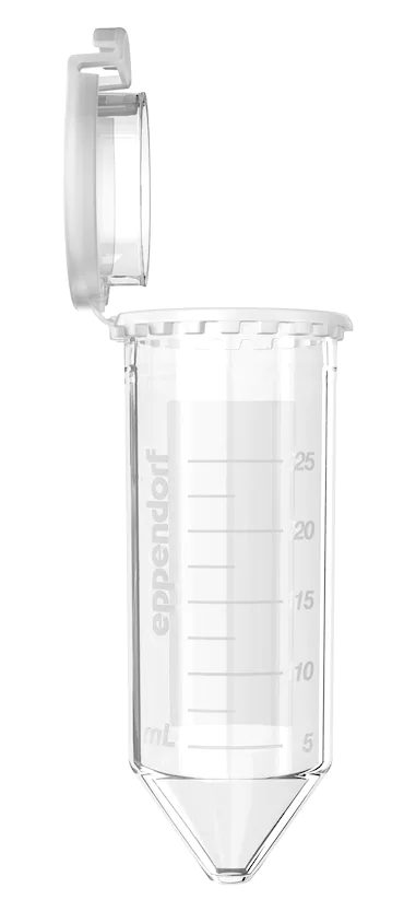 艾本德Eppendorf Conical Tubes 25 mL 帶鎖扣蓋 SnapTec?, 25 mL, 啟動套裝，4  個單離心管架，6  個轉(zhuǎn)子適配器，轉(zhuǎn)子孔可容納 50  mL 錐形管, P