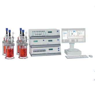 德國(guó)艾本德Eppendorf,DASGIP? Parallel Bioreactor System, 適用細(xì)胞培養(yǎng)，最大 50?sL/h 通氣, 12 罐體系統(tǒng)，臺(tái)式罐體